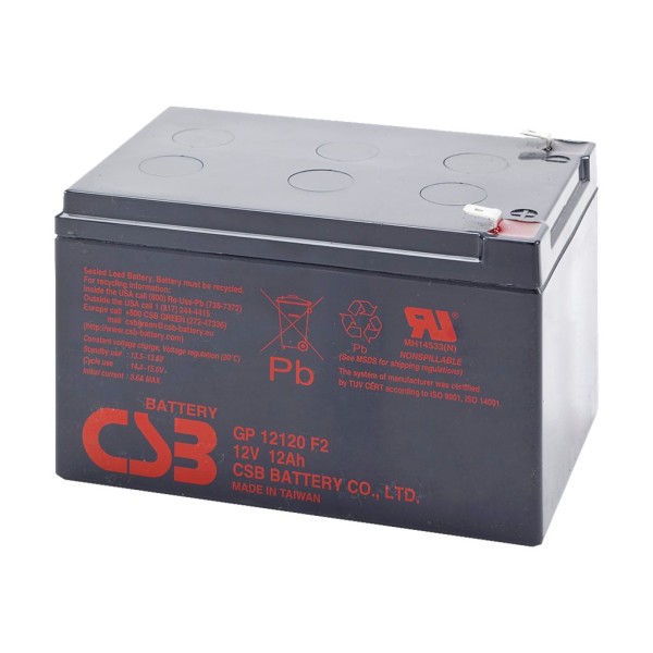 CSB Battery Battery 12V 12Ah F2 ...