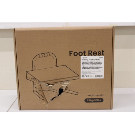 SALE OUT. LogiLink EO0007 Free-standing adjustable footrest | Logilink | Free-standing adjustable footrest | EO0007 | DAMAGED PACKAGING