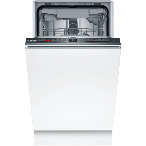 Dishwasher | SPV2HMX42E | Built-in | Width 45 cm | Number of place settings 10 | Number of programs 5 | Energy efficiency class E | Display | White