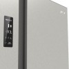 Gorenje NRR9185EAXL side-by-side refrigerator Freestanding 550 L E Silver