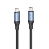 CABLE USB-C BRAIDED/1M GRAY TAVHF VENTION