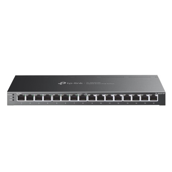 Switch|TP-LINK|Omada|TL-SG2016P|16x10Base-T / 100Base-TX / 1000Base-T|PoE+ ports ...