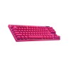 Logitech G PRO X TKL keyboard Gaming RF Wireless + Bluetooth QWERTY US International Pink