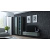 Cama Glass-case VIGO '180' 180/40/30 grey/grey gloss