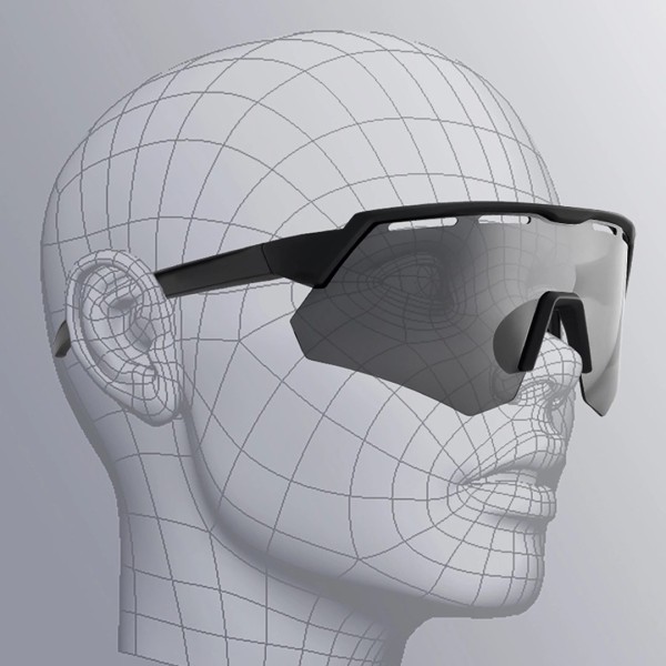 Rockbros 189114 polarised cycling glasses with ...
