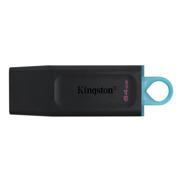 KINGSTON 64GB USB3.2 Gen1 DT Bk+Teal