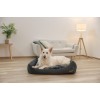 KERBL Platin Ortho Pet Bed Grey - 80 x 60 x 25 cm