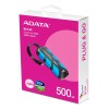 ADATA SC740 500 GB USB Type-C 3.2 Gen 2 (3.1 Gen 2) Black, Blue