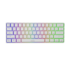 Genesis | THOR 660 RGB | White | Mechanical Gaming Keyboard | Wireless | RGB LED light | US | Bluetooth | USB Type-C | 588 g | Gateron Brown