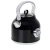 Adler | Kettle with a Thermomete | AD 1346b | Electric | 2200 W | 1.7 L | Stainless steel | 360° rotational base | Black