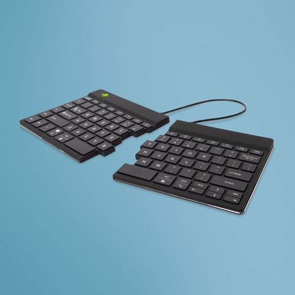 KEYBOARD WRL COMPACT BREAK/BLACK RGOSBUSWLBL R-GO ...