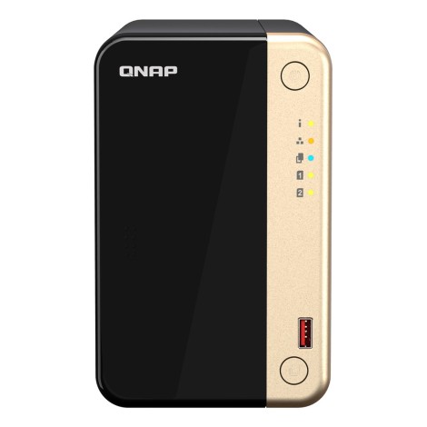 QNAP | 2-Bay desktop NAS | TS-264-8G | Intel Celeron | N5095 4-core | Processor frequency 2.9 GHz | 8 GB