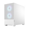 Fractal Design | Pop Mini Air RGB | Side window | White TG Clear Tint | mATX, Mini ITX | Power supply included No | ATX