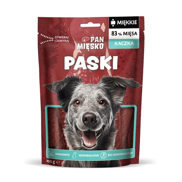 Pan Mięsko Przysmak dla psa Paski ...