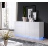 Cama sideboard 2D REJA white gloss/white gloss