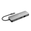 Silicon Power SR30 Docking USB 3.2 Gen 1 (3.1 Gen 1) Type-C Grey, Metallic