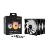 be quiet! LIGHT WINGS LX 120mm PWM High Speed 3-Pack Black Computer case Fan 12 cm 3 pc(s)