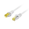 LANBERG PATCHCORD S/FTP CAT.6A 10M GRAY 100% CU LSZH