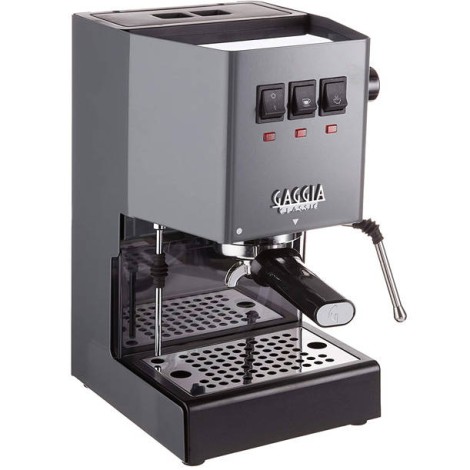 Gaggia | Coffee Maker | RI9481/16 Classic E24 | Pump pressure 15 bar | Built-in milk frother | Semi-automatic | Industrial Grey