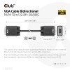 CABLE VGA TO VGA 10M/M/M CAC-1710 CLUB3D