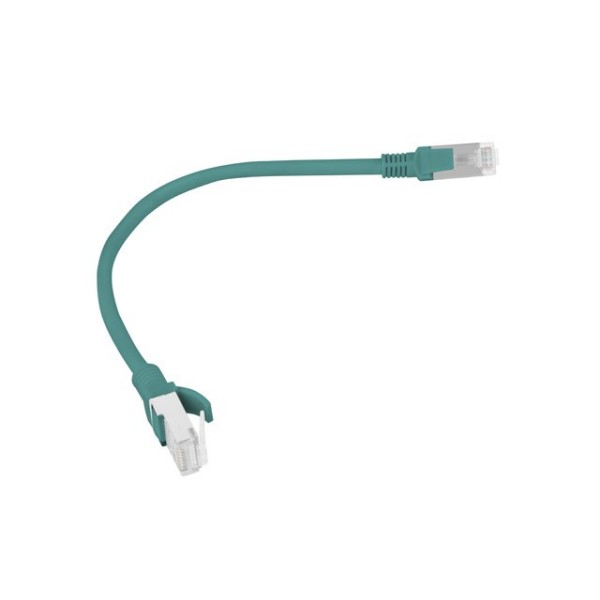 PATCHCORD KAT.6 UTP 0.25M ZIELONY FLUKE ...