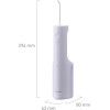 Panasonic Oral Irrigator | EW-DJ26-A303 | 200 ml | Number of heads 2 | White