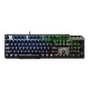 MSI | GK50 Elite | Gaming keyboard | Wired | RGB LED light | US | Black/Silver