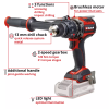 EINHELL Cordless Drill Driver TP-CD 18/120 Li BL Solo
