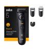 Braun Beard Trimmer | Series 5 BT5520 | Cordless | Number of length steps 40 | Black