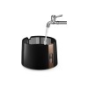 Philips | HU3918/10 | Humidifier | 25 W | Water tank capacity 3 L | Suitable for rooms up to 45 m² | NanoCloud evaporation | Humidification capacity 300 ml/hr | Black