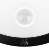 Maclean LED lamp with motion sensor, PIR sensor, black, 10W, IP65, 1000lm, neutral color, MCE525 B