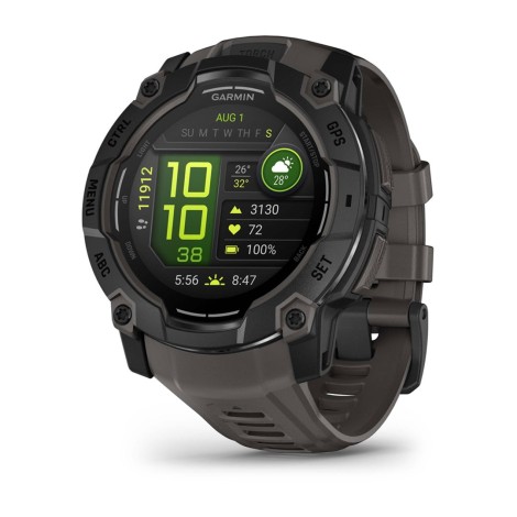 Garmin Instinct 3 AMOLED 3.3 cm (1.3") 50 mm Digital 416 x 416 pixels Touchscreen Black GPS (satellite)