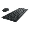 Dell | Pro Keyboard and Mouse | KM5221W | Keyboard and Mouse Set | Wireless | Batteries included | US | Black | Wireless connection