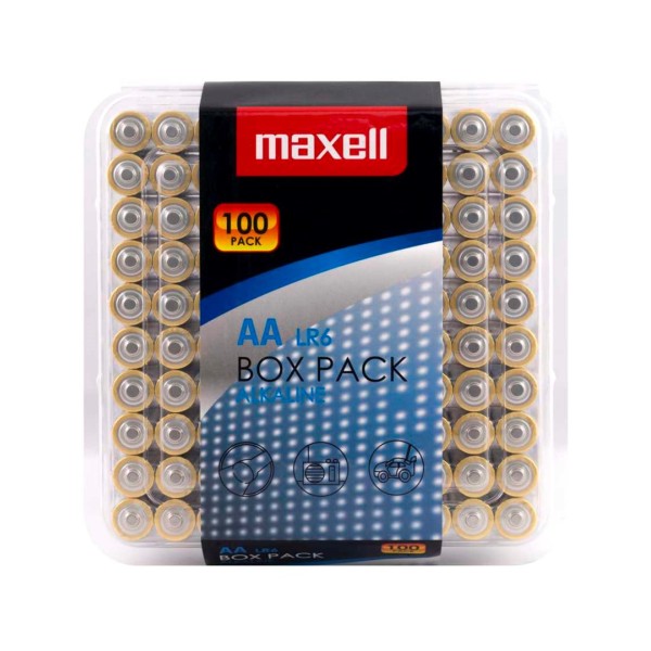 MAXELL Alkaline battery AA LR6 100 ...