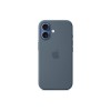 Apple iPhone 17 Silicone Case with MagSafe - Anchor Blue | Apple
