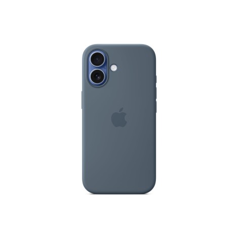 Apple iPhone 17 Silicone Case with MagSafe - Anchor Blue | Apple
