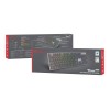 GENESIS THOR 420 Gaming Keyboard, US Layout, Wired, Silver | Genesis | THOR 420 | Silver | Gaming keyboard | Wired | RGB LED light | US | 1.65 m