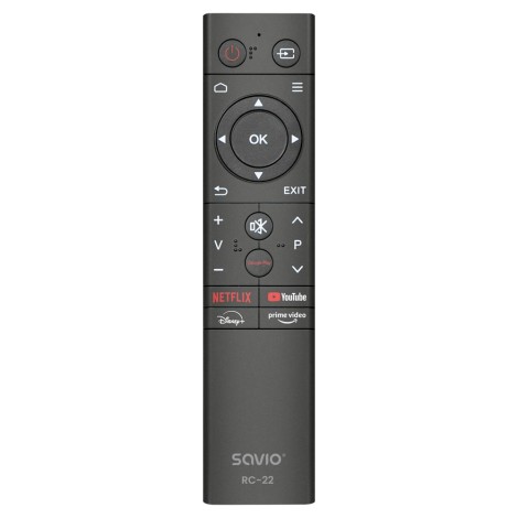 Savio RC-22 remote control IR Wireless TV