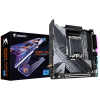 Gigabyte | B760I AORUS PRO 1.0 | Processor family Intel | Processor socket  LGA1700 | DDR5 DIMM | Memory slots 2 | Supported hard disk drive interfaces 	SATA, M.2 | Number of SATA connectors 2 | Chipset Intel B760 Express | Mini-ITX