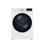 LG RH80V9AV3N Dryer Machine, C, Front loading, 8 kg, LED, Depth 66 cm, Wi-Fi, White | LG