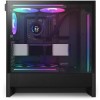 Case|NZXT|H5 FLOW RGB 2024|MidiTower|Case product features Transparent panel|Not included|ATX|EATX|MicroATX|MiniITX|Colour Black|CC-H52FB-R1