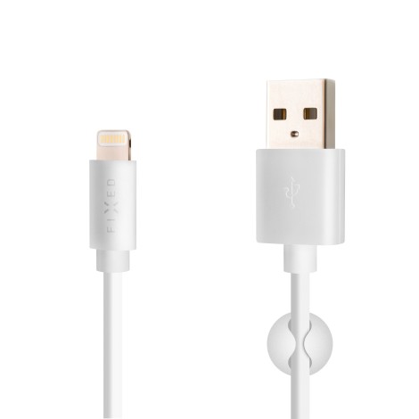 Fixed | Data And Charging Cable With USB/lightning Connectors | White