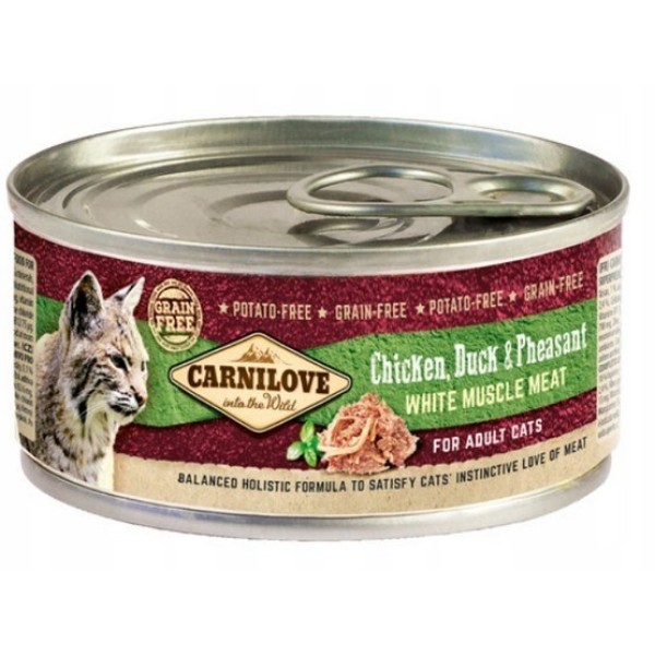 CARNILOVE Cat Chicken, Duck & Pheasant ...