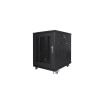 LANBERG STANDING RACK CABINET 19" 15U 600X800 BLACK