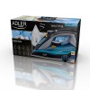 Adler | Iron | AD 5032 | Steam Iron | 3000 W | Water tank capacity 350 ml | Continuous steam 45 g/min | Steam boost performance 80 g/min | Blue/Grey