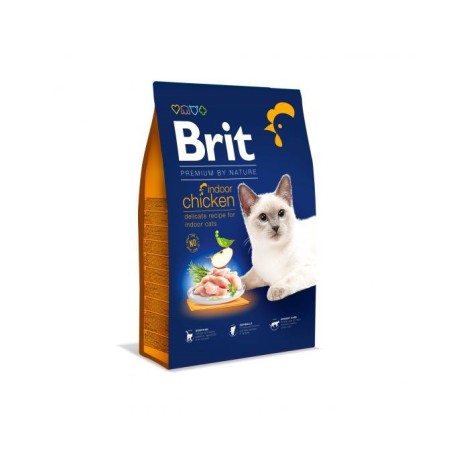 Dry cat food BRIT PREMIUM BY NATURE INDOOR Chicken 1,5 kg