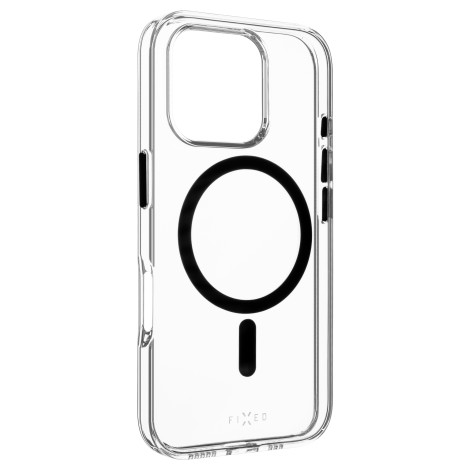 Fixed | MagPurity | Back Cover | Apple | iPhone 16 Pro | TPU | Clear, Black