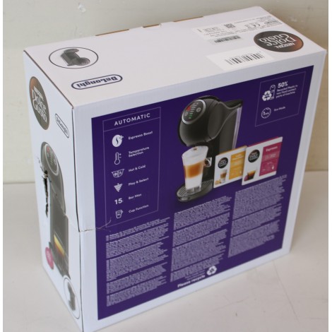 SALE OUT. Delonghi EDG315.B Dolce Gusto Coffee Maker, Black | Delonghi | Coffee Maker | EDG315.B Dolce Gusto | Pump pressure 15 bar | Automatic | 1400 W | Black | DAMAGED PACKAGING