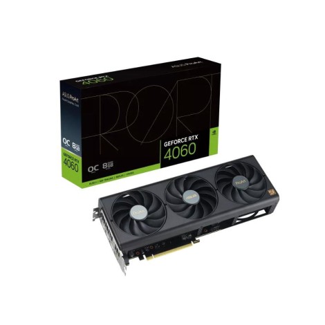 Graphics Card|ASUS|NVIDIA GeForce RTX 4060|8 GB|GDDR6|128 bit|PCIE 4.0 16x|1xHDMI|3xDisplayPort|PROART-RTX4060-O8G