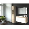 Topeshop MARBELA SONOMA bathroom storage cabinet Oak